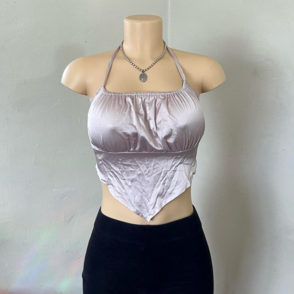 Forever 21 Satin Camisole Top - Light Purple